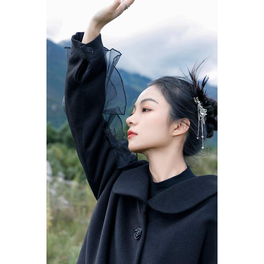 【小青龍肆シリーズ】★チャイナ風髪飾り★ ヘアピン 1個 レディースアクセサリー フリンジ レトロ - ChinChic