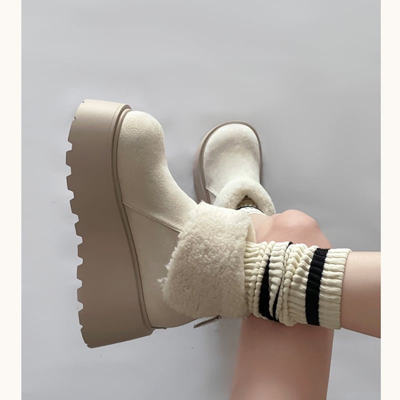 【SSBLシリーズ】ヒール7CM ブーツ 3カラー サイズ35-40 暖かい コーヒー色 ベージュ ブラウン