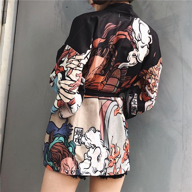 【港味名品シリーズ】★原宿風メンズ・レディース用2色カーディガン★ ChinChic