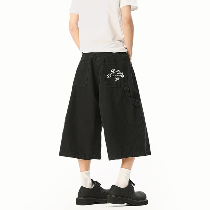 【KADISHOUシリーズ】カジュアルパンツ 2色 七分丈 ズボン ボトムス 男女兼用 メンズ レディース フォーマルにも最適