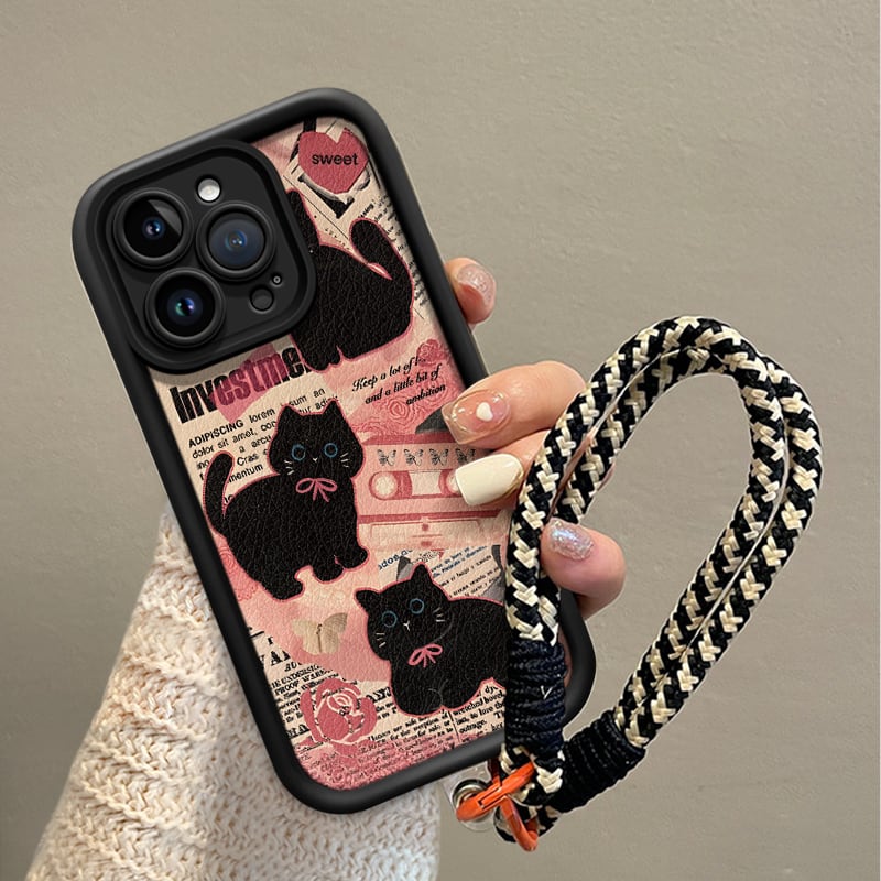 【JQXXシリーズ】猫柄 スマホケース IPHONE16/15/14/13/12/11/XS/XR対応 猫 ねこ ネコデザイン