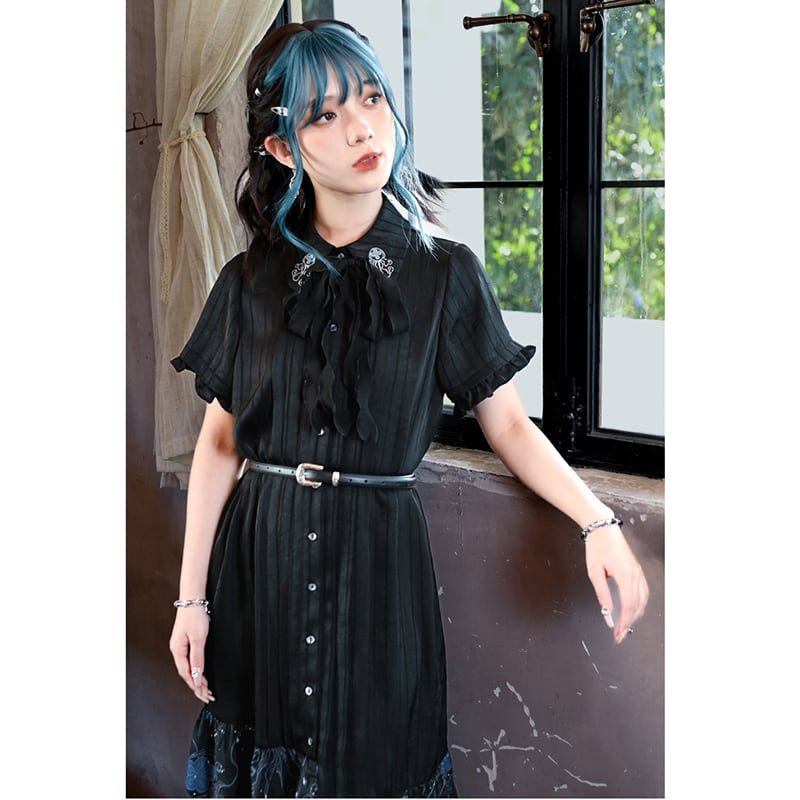【古怪舍---花棲シリーズ】チャイナ風ベルト アクセサリー 可愛い 中華服 飾り物 PU 合わせやすい