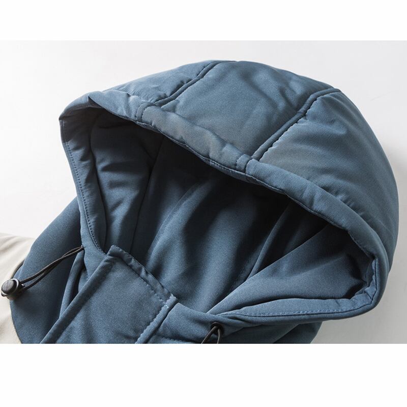 【MMOPTOPシリーズ】綿入れコート フード付き 男女兼用 冬用ジャケット 2色配色