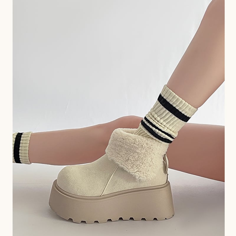 【SSBLシリーズ】ヒール7CM ブーツ 3カラー サイズ35-40 暖かい コーヒー色 ベージュ ブラウン