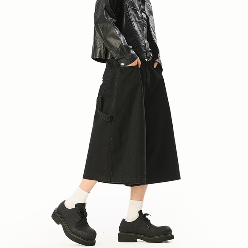 【KADISHOUシリーズ】カジュアルパンツ 2色 七分丈 ズボン ボトムス 男女兼用 メンズ レディース フォーマルにも最適