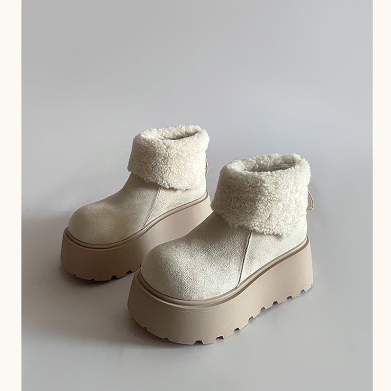 【SSBLシリーズ】ヒール7CM ブーツ 3カラー サイズ35-40 暖かい コーヒー色 ベージュ ブラウン