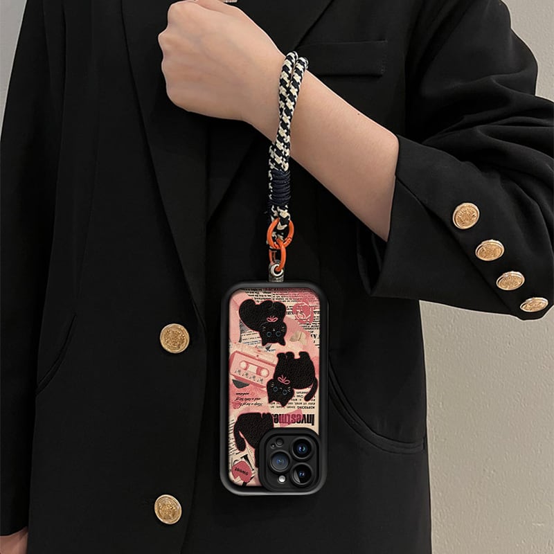 【JQXXシリーズ】猫柄 スマホケース IPHONE16/15/14/13/12/11/XS/XR対応 猫 ねこ ネコデザイン