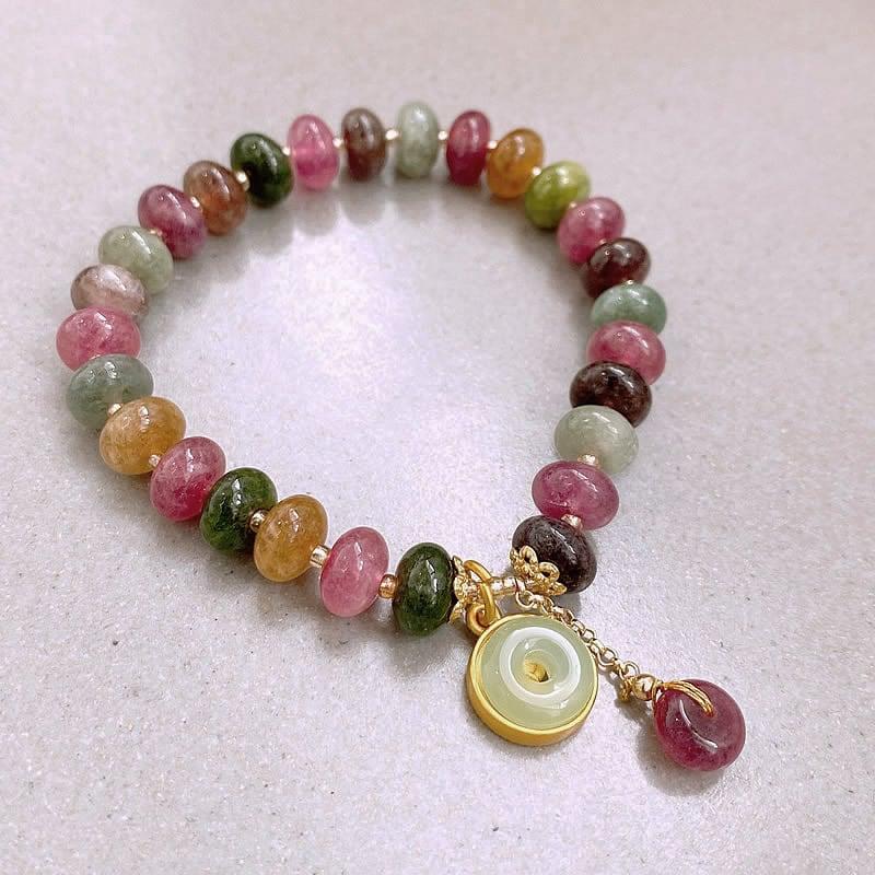 【GOLICCシリーズ】★チャイナ風腕輪★ ブレスレット レディースアクセサリー 彩 可愛い 気質アップ - ChinChic