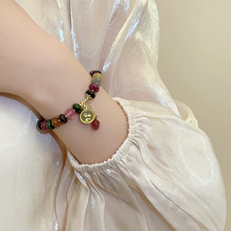 【GOLICCシリーズ】★チャイナ風腕輪★ ブレスレット レディースアクセサリー 彩 可愛い 気質アップ - ChinChic