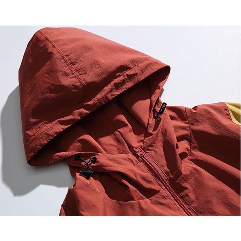 【MMOPTOPシリーズ】★パーカー★ パーカージャケット トップス 男女兼用 メンズ 配色 おしゃれ M L XL 2XL - ChinChic