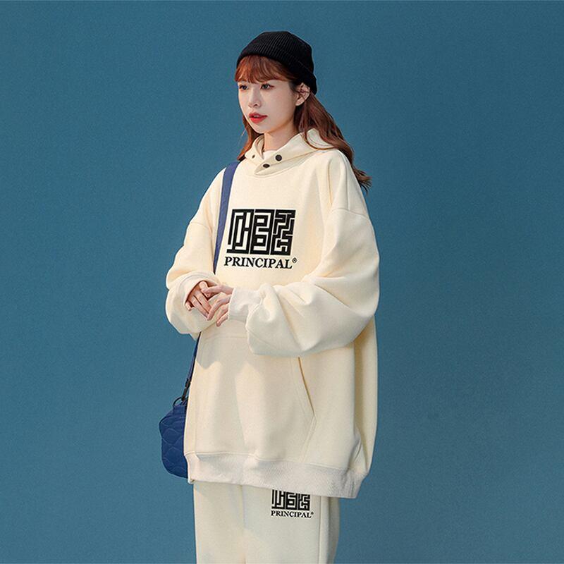 【藤伊曼シリーズ】★セットアップ 単品注文★ パーカーORカジュアルパンツ 5COLOR 大きいサイズ 男女兼用 メンズ - ChinChic