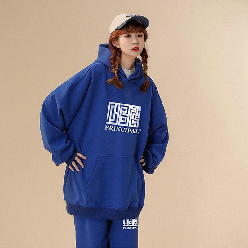 【藤伊曼シリーズ】★セットアップ 単品注文★ パーカーORカジュアルパンツ 5COLOR 大きいサイズ 男女兼用 メンズ - ChinChic
