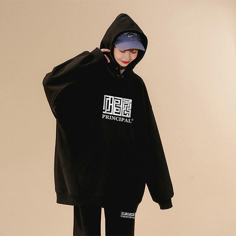 【藤伊曼シリーズ】★セットアップ 単品注文★ パーカーORカジュアルパンツ 5COLOR 大きいサイズ 男女兼用 メンズ - ChinChic
