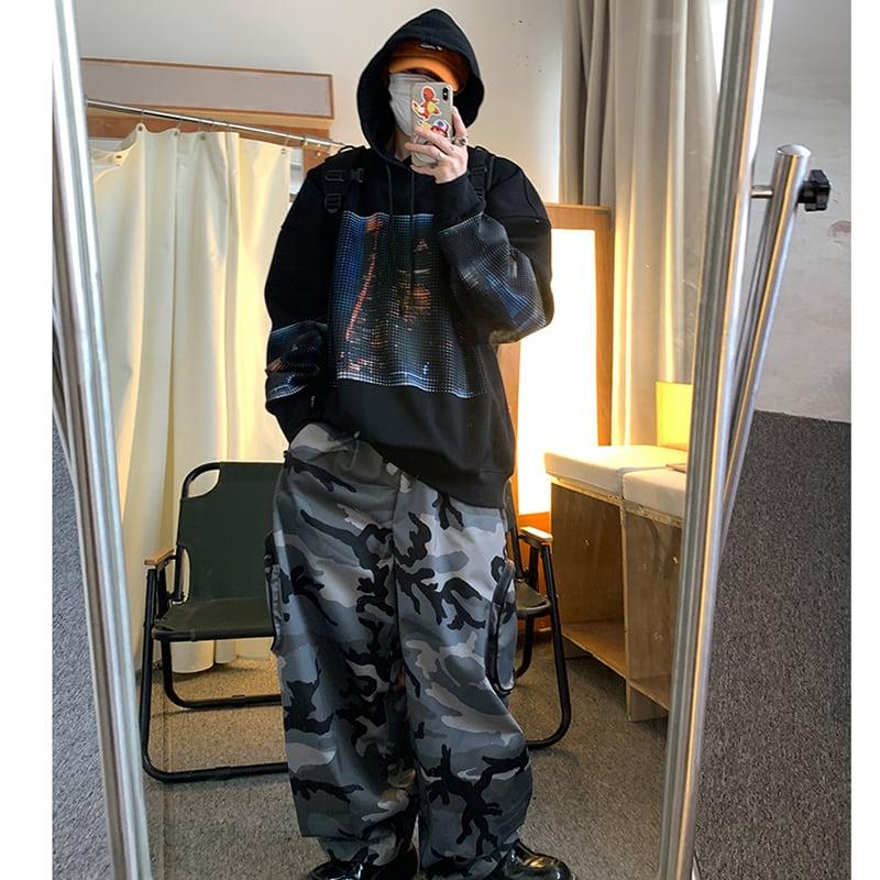 【PLQVシリーズ】★パーカー★ トップス 男女兼用 メンズ 大きいサイズ おしゃれ かっこいい 合わせやすい - ChinChic