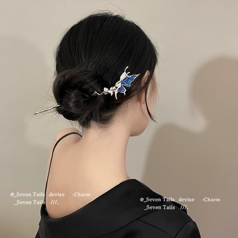 【七尾 SEVENシリーズ】★チャイナ風髪飾り 簪 1個★ 古風 中華服 気質アップ 結婚式 女子会 撮影 デート - ChinChic