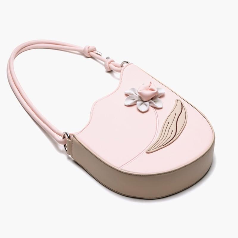 【XIAOZHONGシリーズ】★バッグ★ ショルダーバッグ デザイン性あり ピンク ファッション 可愛い - ChinChic