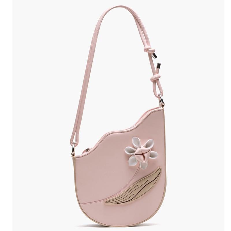 【XIAOZHONGシリーズ】★バッグ★ ショルダーバッグ デザイン性あり ピンク ファッション 可愛い - ChinChic