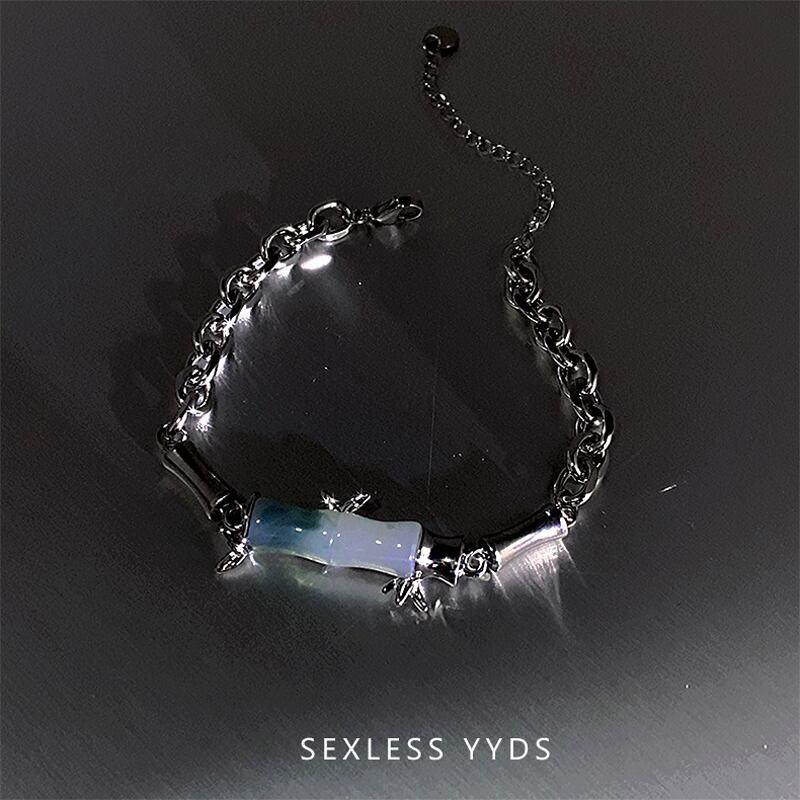 【YYDS無性別シリーズ】★チャイナ風ブレスレット★ アクセサリー 男女兼用 個性的 竹 たけ ファッション - ChinChic