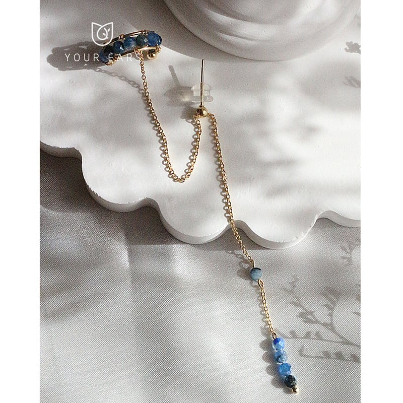 【YOUR EARSシリーズ】チャイナ風 耳飾り 3色 ピアス イヤリング レディース アクセサリー 緑 青 紫 小物