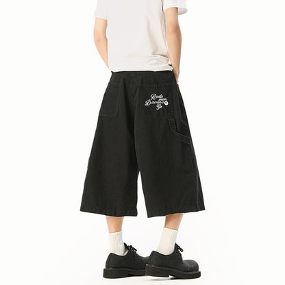 【KADISHOUシリーズ】カジュアルパンツ 2色 七分丈 ズボン ボトムス 男女兼用 メンズ レディース フォーマルにも最適