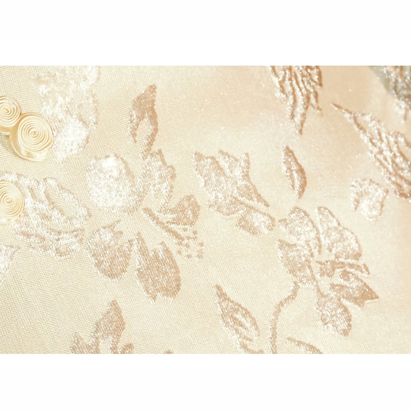 【MISS.Fシリーズ】チャイナドレス ワンピース レディース 長袖 レトロ パーティー 結婚式用
