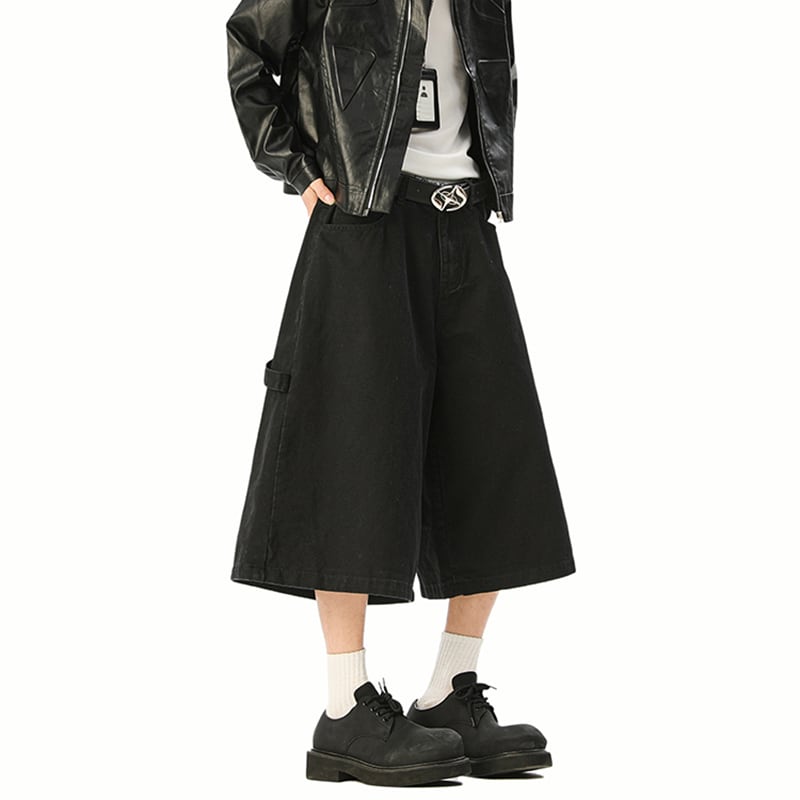 【KADISHOUシリーズ】カジュアルパンツ 2色 七分丈 ズボン ボトムス 男女兼用 メンズ レディース フォーマルにも最適