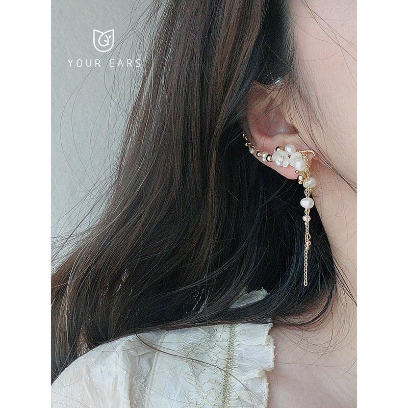 【YOUR EARSシリーズ】チャイナ風耳飾り イヤーフック 片方 1個 レディース アクセサリー かわいい オシャレ イヤリング