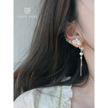 【YOUR EARSシリーズ】チャイナ風耳飾り イヤーフック 片方 1個 レディース アクセサリー かわいい オシャレ イヤリング