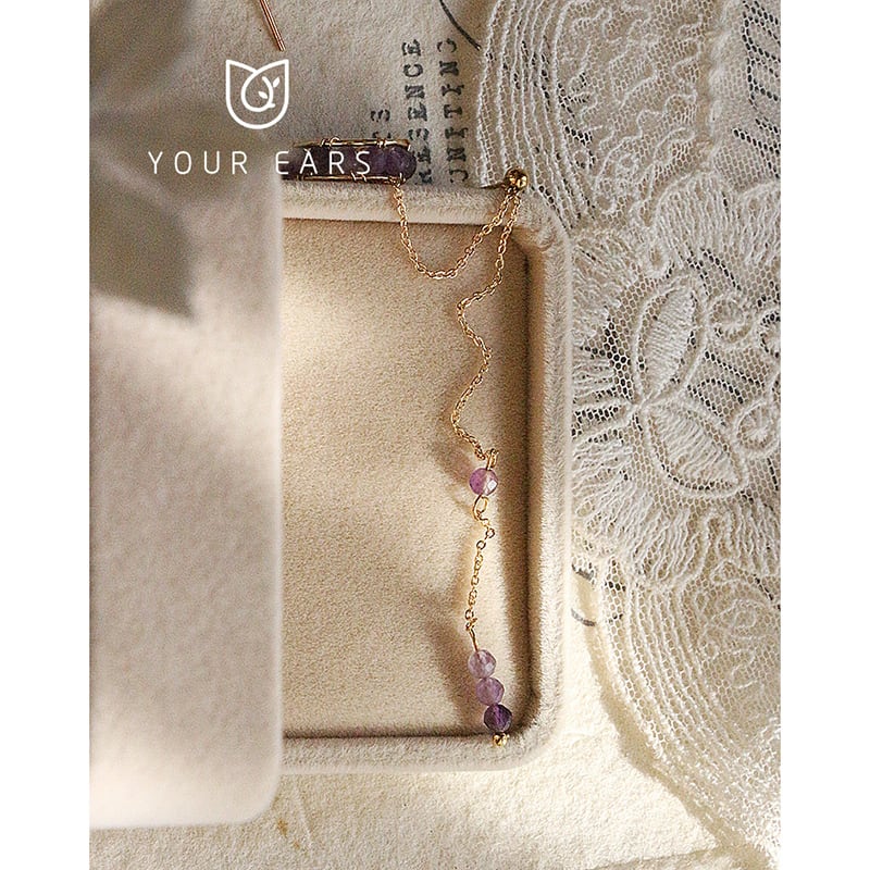 【YOUR EARSシリーズ】チャイナ風 耳飾り 3色 ピアス イヤリング レディース アクセサリー 緑 青 紫 小物