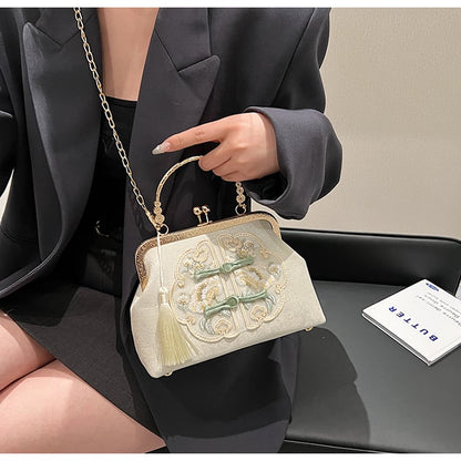 【YUANCHUANGシリーズ】チャイナ風 ショルダーバッグ レディース 可愛い デート用 おしゃれ バッグ