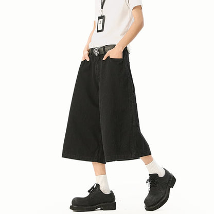【KADISHOUシリーズ】カジュアルパンツ 2色 七分丈 ズボン ボトムス 男女兼用 メンズ レディース フォーマルにも最適