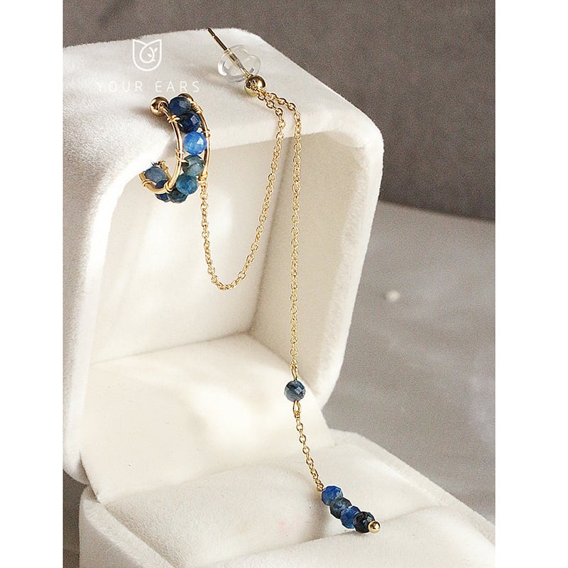 【YOUR EARSシリーズ】チャイナ風 耳飾り 3色 ピアス イヤリング レディース アクセサリー 緑 青 紫 小物