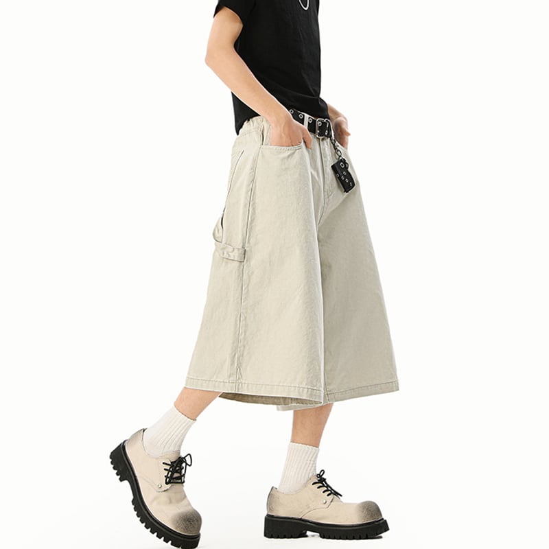 【KADISHOUシリーズ】カジュアルパンツ 2色 七分丈 ズボン ボトムス 男女兼用 メンズ レディース フォーマルにも最適