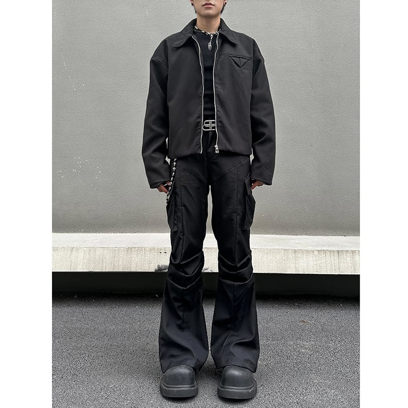 【EXTMシリーズ】カジュアルムパンツ ズボン ボトムス 男女兼用 メンズ レディース おしゃれ 黒