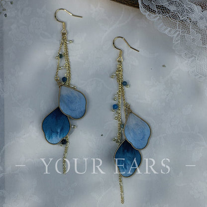 【YOUR EARSシリーズ】チャイナ風 耳飾り ピアス イヤリング ペア アクセサリー レディース 超可愛い