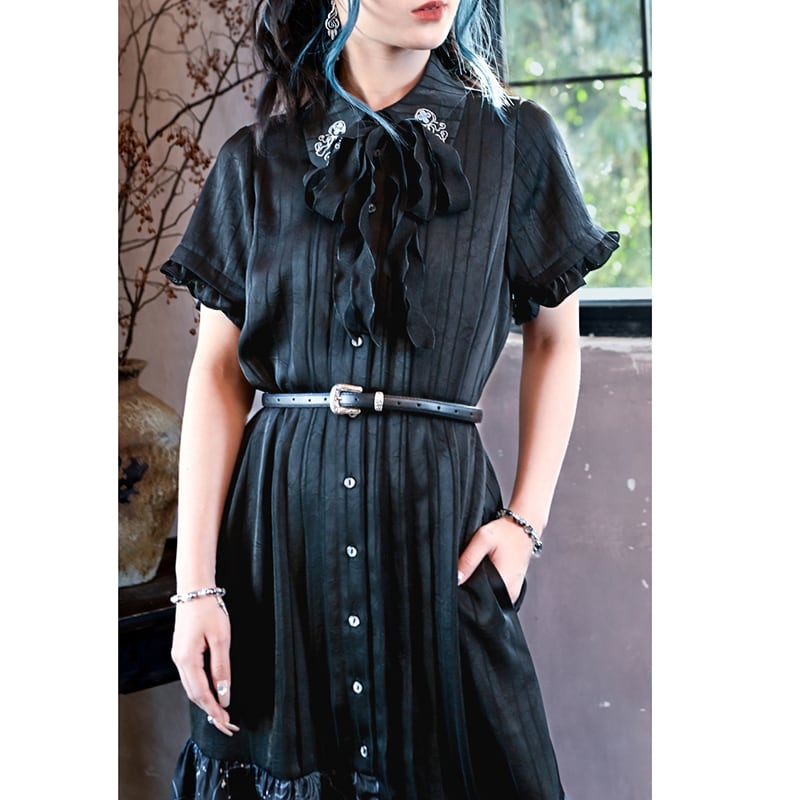 【古怪舍---花棲シリーズ】チャイナ風ベルト アクセサリー 可愛い 中華服 飾り物 PU 合わせやすい
