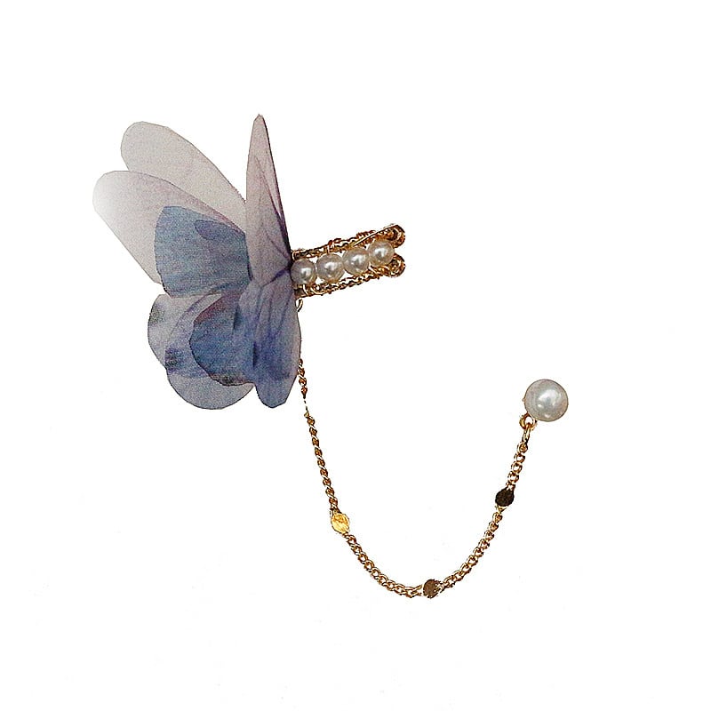 【YOUR EARSシリーズ】チャイナ風 蝶々 ピアス イヤリング レディース アクセサリー 小物 1個