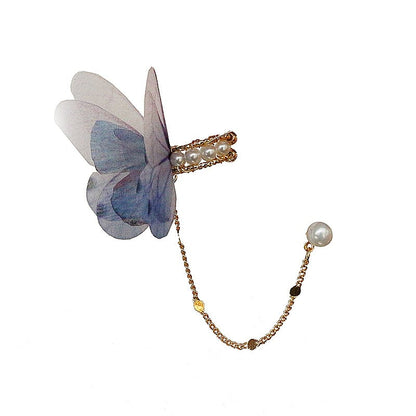 【YOUR EARSシリーズ】チャイナ風 蝶々 ピアス イヤリング レディース アクセサリー 小物 1個