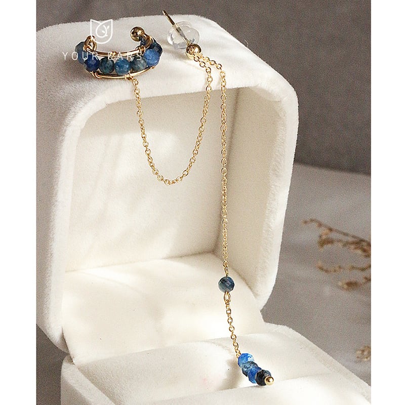 【YOUR EARSシリーズ】チャイナ風 耳飾り 3色 ピアス イヤリング レディース アクセサリー 緑 青 紫 小物