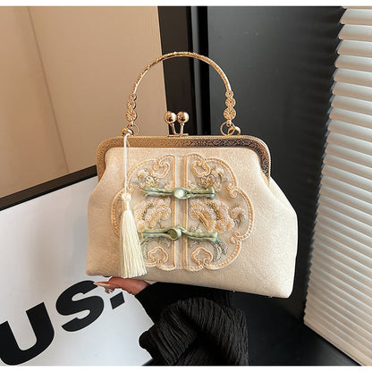 【YUANCHUANGシリーズ】チャイナ風 ショルダーバッグ レディース 可愛い デート用 おしゃれ バッグ