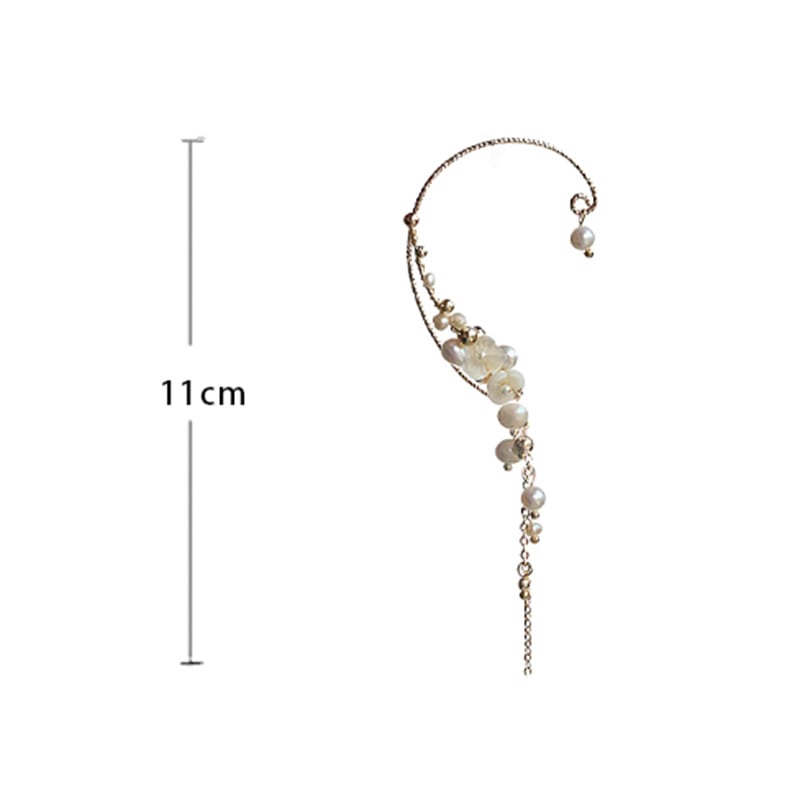 【YOUR EARSシリーズ】チャイナ風耳飾り イヤーフック 片方 1個 レディース アクセサリー かわいい オシャレ イヤリング