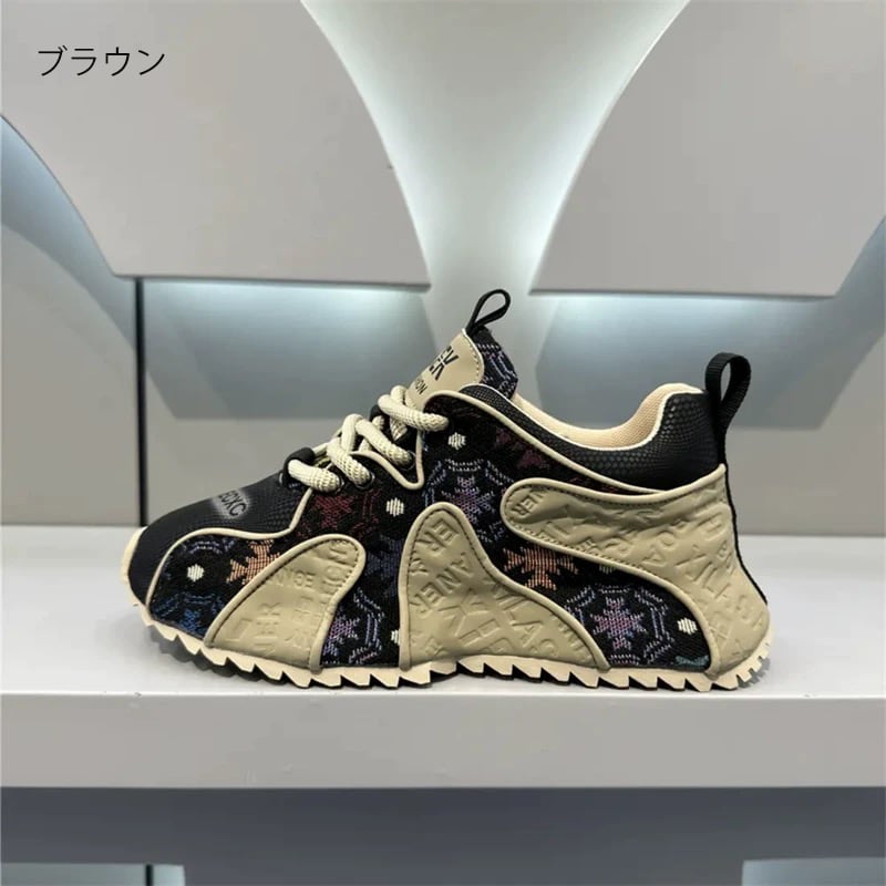【TANGYIHUIシリーズ】チャイナ風シューズ メンズスニーカー 5色 サイズ38-43 青 赤 黄 灰