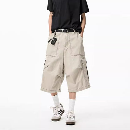 【KADISHOUシリーズ】カジュアルパンツ 2色 七分丈 ズボン ボトムス 男女兼用 メンズ おしゃれ