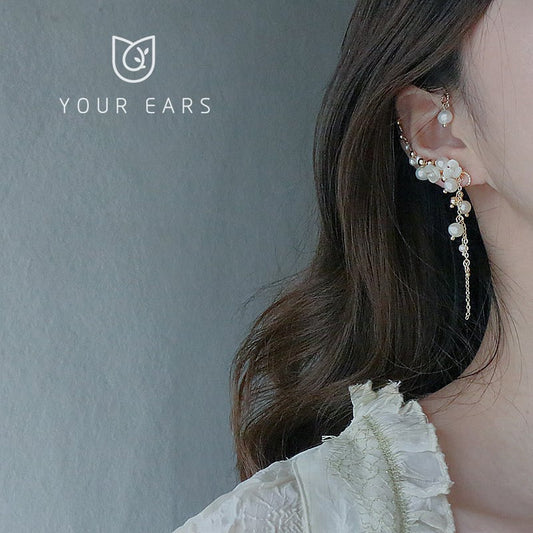 【YOUR EARSシリーズ】チャイナ風耳飾り イヤーフック 片方 1個 レディース アクセサリー かわいい オシャレ イヤリング
