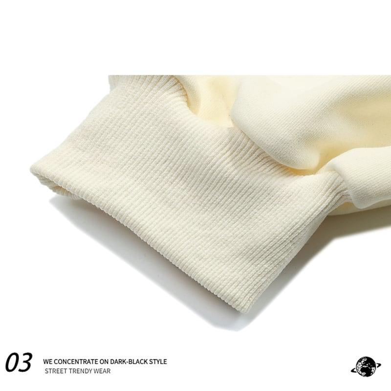 【FEEL LONELYシリーズ】★アウター★ 2COLOR パーカーアウター 男女兼用 メンズ 蝶々 合わせやすい ブラック アプリコット - ChinChic