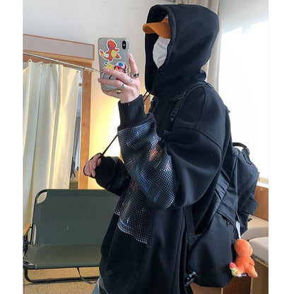 【PLQVシリーズ】★パーカー★ トップス 男女兼用 メンズ 大きいサイズ おしゃれ かっこいい 合わせやすい - ChinChic