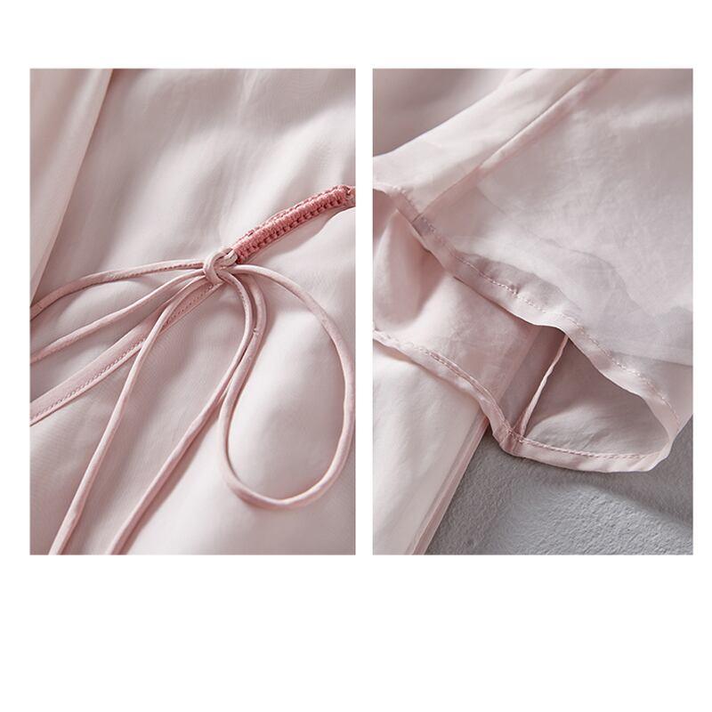 【拾夢シリーズ】★チャイナ風ワンピース★ エレガント 中華服 唐装 レトロ プリント 夏服 蓮 ピンク - ChinChic