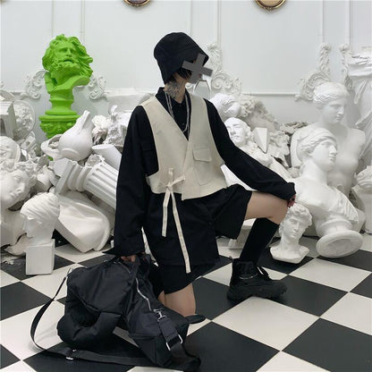 【大魔王シリーズ】★バッグ★ 動物 くま 熊 クマ 可愛い ブラック 黒い おしゃれ ファッション 個性的 - ChinChic